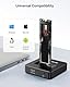 ACASIS Nvme Docking Station, M.2 NVME e SATA Docking Station, Custodia da 10 Gbps M2 SSD a USB, M2 USB Adapter Supporta SSD NVMe M.2(Chiave M) e SSD SATA- basato(Chiave B+M)