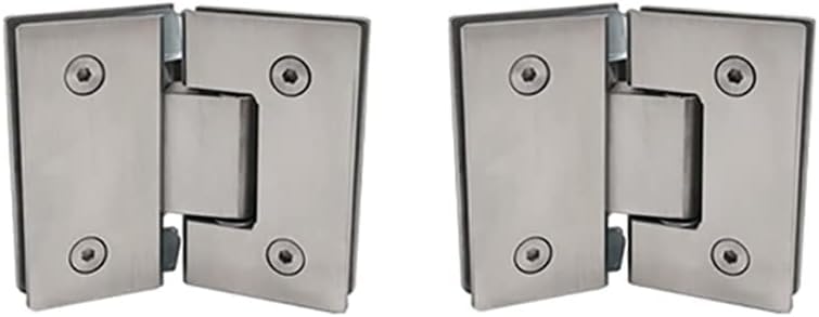 Charnière pour porte en verre de salle de bain moderne sans cadre