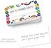 Reward Punch Cards (Pack of 100) Behavior Incentive Awards for Classroom Business Kids Behavior Students Teachers, 2 x 3 inches