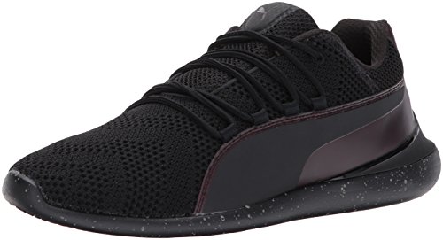 PUMA PUMA Men's Scuderia Ferrari Evo Cat Transform Sneaker, Black Black Black, 10 M US