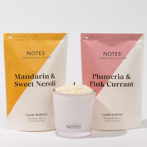 NOTES Sustainable Candle Starter Kit - Fruity Floral Duo |