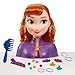 Disney’s Frozen 2 Anna 7.5-inch Styling Head, 17-Pieces, Dress Up and Pretend Play, Kids Toys for Ages 3 Up by Just Play