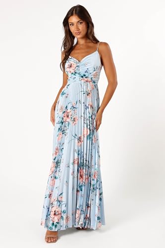 Image of Petal & Pup Women's Naira Pleated Maxi Dress