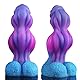 Fantasy Knot Drachen Dildo mit 7.1cm Knoten, Anal XXL Alien Dildo mit starkem Saugnapf, reines Silikon Monster Dildo Animal Dick, Analplug Dildoschwanz für Männer Frauen Paare Sexspielzeug Sextoy
