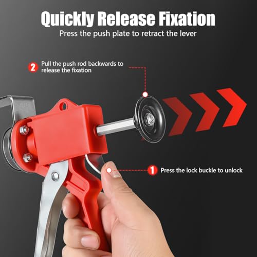 Image of Serplex Stainless Steel Drawer Front Clamps Quick Positioning Hardware Installation Clamp, One-Handed Alignment Clamp for Cabinet Drawer Alignment & Fast Fixing