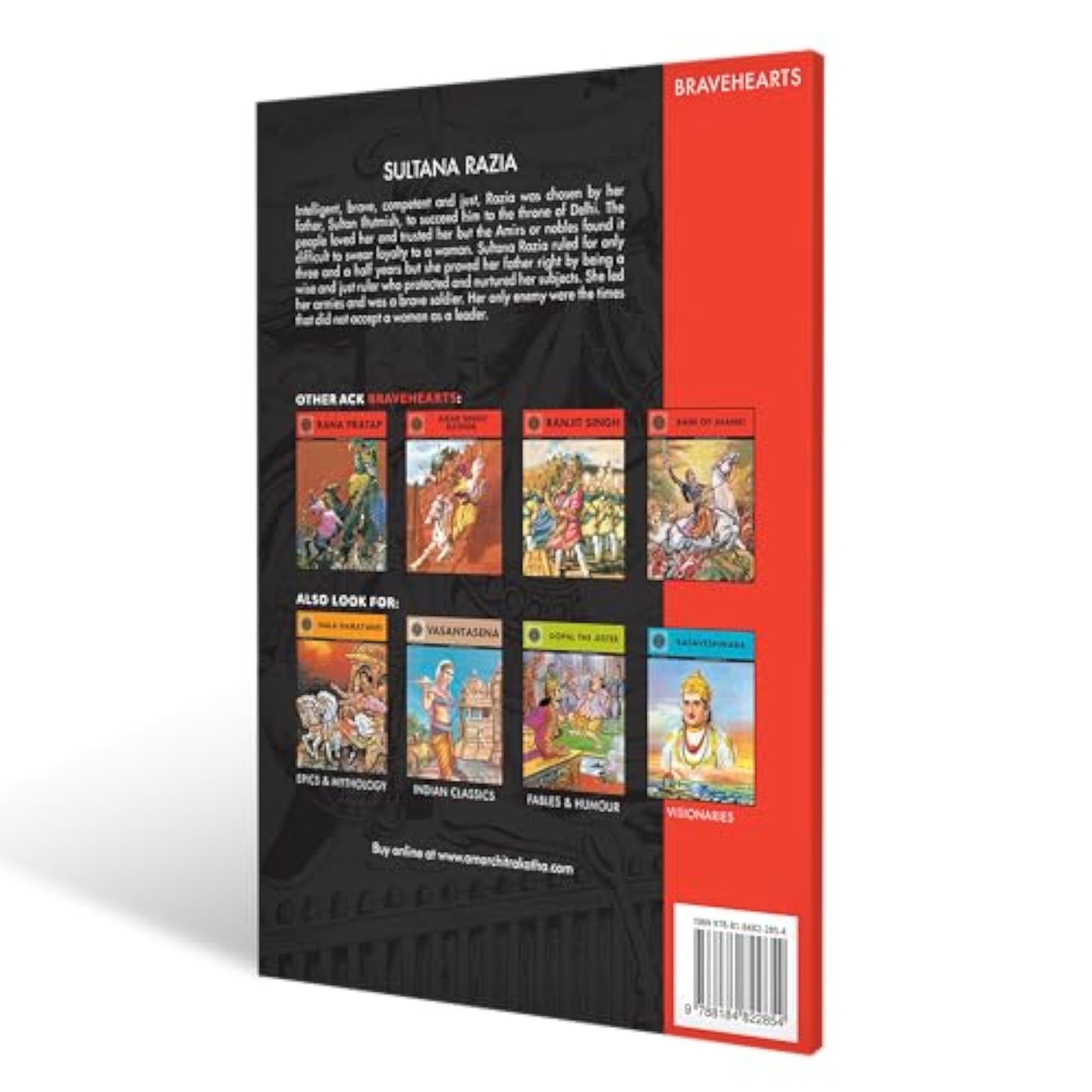 Sultana Razia: Indian Mythology and History Illustrated Comic Book
