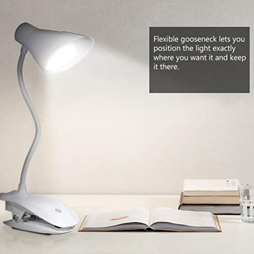 Vosarea Clipe Led Na Luz de Leitura Livro Luz ProteÃ§Ã£o para Os Olhos Usb RecarregÃ¡vel LÃ¢mpada de