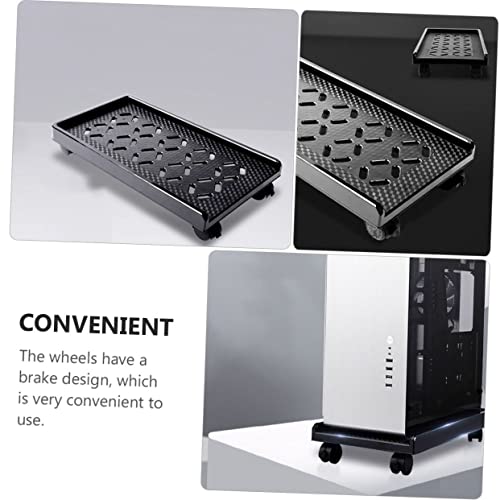 Soporte Móvil para CPU DOITOOL con Ruedas, Elevador para Torre de Computadora, Diseño Resistente con Defensas Laterales miniatura 6