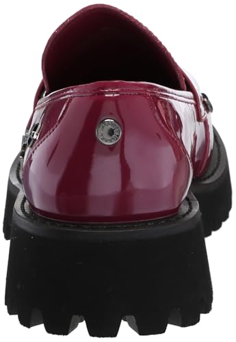 Image of Karl Lagerfeld Women's Gaston Lug Sole Loafer with Pin Embellishments