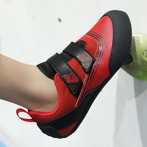 Image of Climbing Shoes Mens Light Anti-Slip Indoor Outdoor Rock Climbing Sneaker for Beginners Professional Climbers