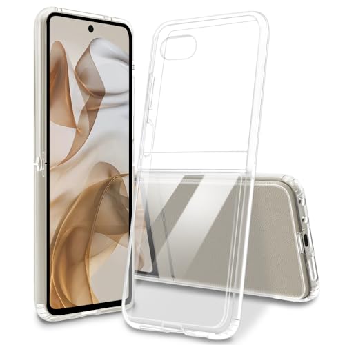 Liisooka Coque pour Motorola Razr 50/Razr 60/Razr 70, Housse de Protection Antichoc, Anti-Jaunissemente, Anti-Rayures, Case Arrière Rigide en PC, Étui TPU...