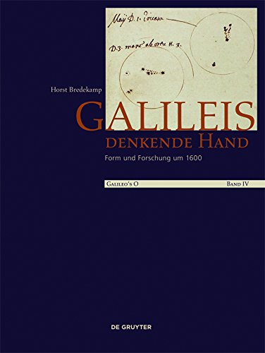 Galileis denkende Hand ouvrage relié d'histoire de l'art scientifique