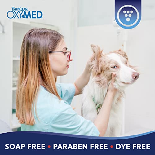 TropiClean-Oxymed-Cat-Dog-Ear-Cleaner-Solution-Care-Solution-for-Pet-Ears-Suitable-for-Dogs-Cats-1-Gallon - Cucciolini Doodles   TropiClean-Oxymed-Cat-Dog-Ear-Cleaner-Solution-Care-Solution-for-Pet-Ears-Suitable-for-Dogs-Cats-1-Gallon