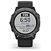 Garmin Fenix 6X Sapphire, Premium Multisport GPS Watch, Features Mapping, Music, Grade-Adjusted Pace Guidance and Pulse Ox Sensors, Dark Gray with Black Band