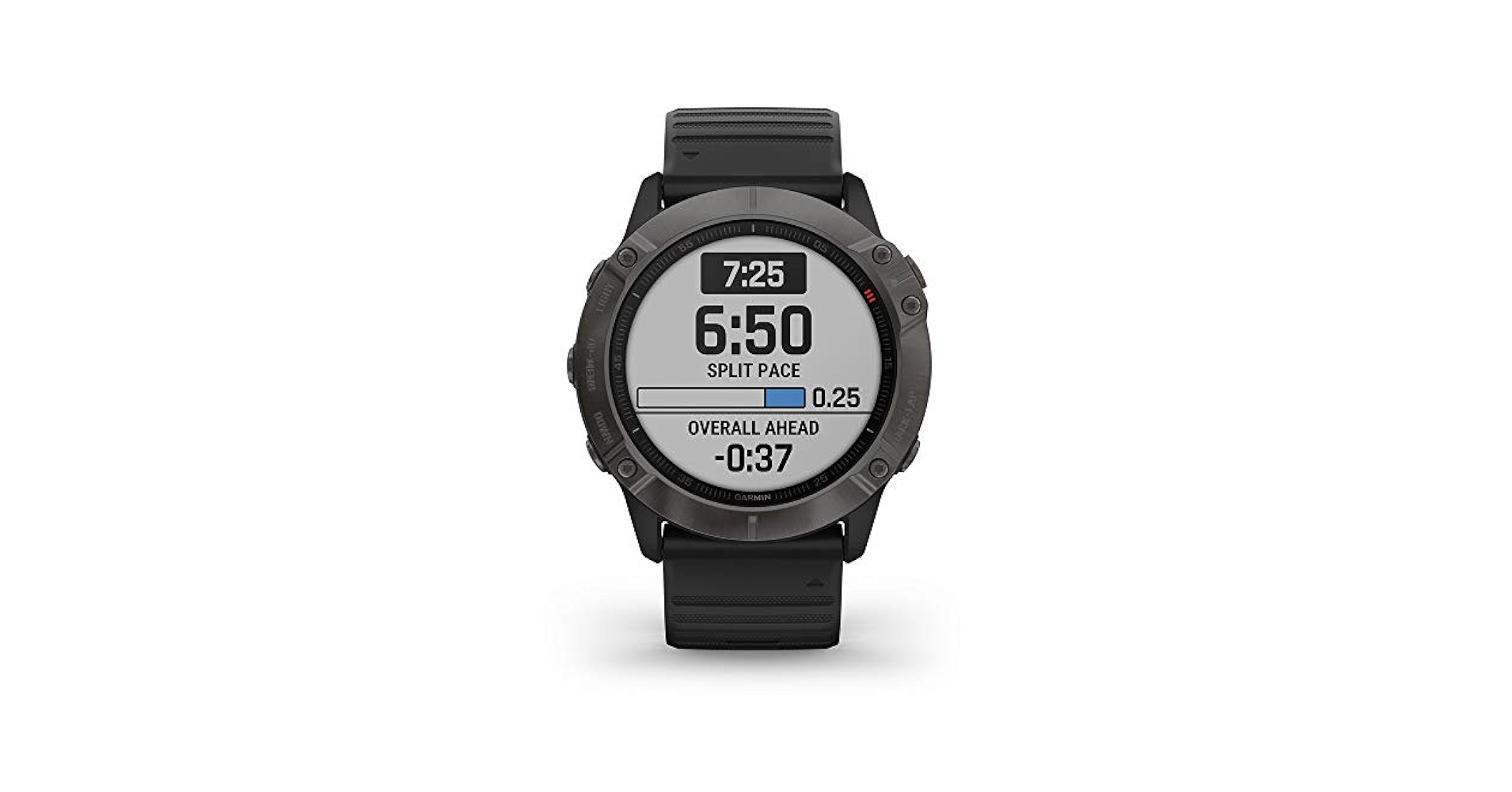 GARMIN - 【専】GARMIN FENIX 6X SAPPHIRE BLACK DLC LE Garmin Fenix 6X Sapphire Black DLC with Chestnut Leathe
