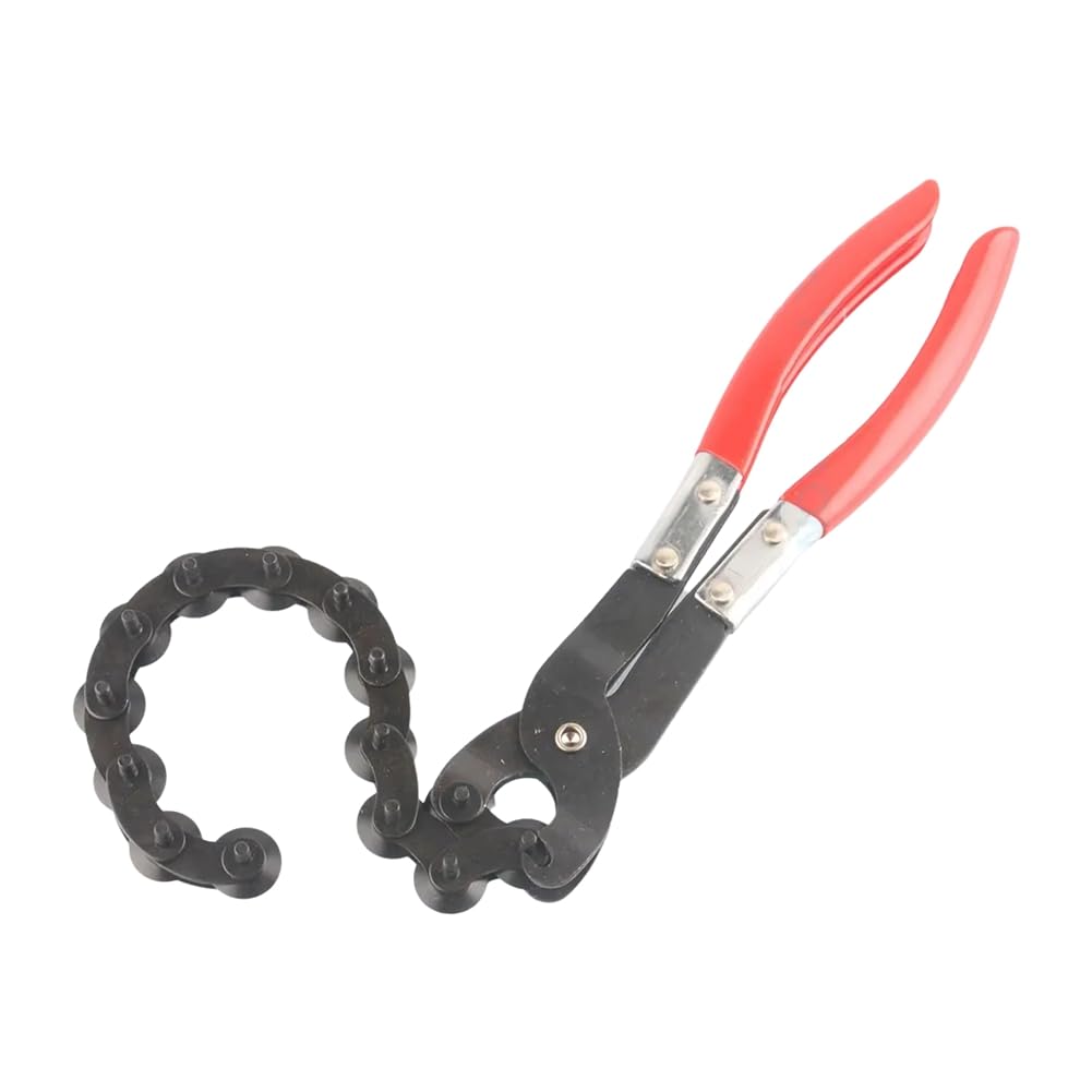 Jnchdghwa As Shown Tailpipe Cutter Exhaust Tube Chain Cutter Automotive Exhaust Pipe Cutting Pliers Tailpipe Chain Cutter Pipe Cutter Chain/Cutting Wheels