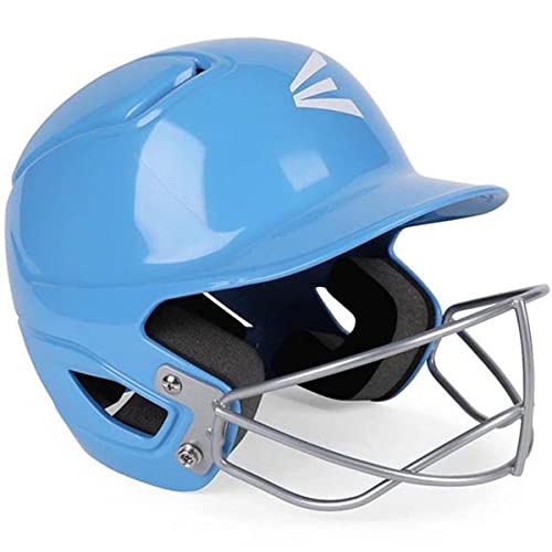 Easton | ALPHA Fastpitch Softball Batting Helmet with Facemask | Medium/Large | Carolina Blue by Easton - Used condition - US$36.13