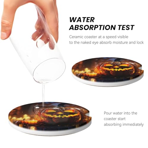 2 Pack Posavasos Para Carros De Cerámica Para Porta Vasos miniatura 4
