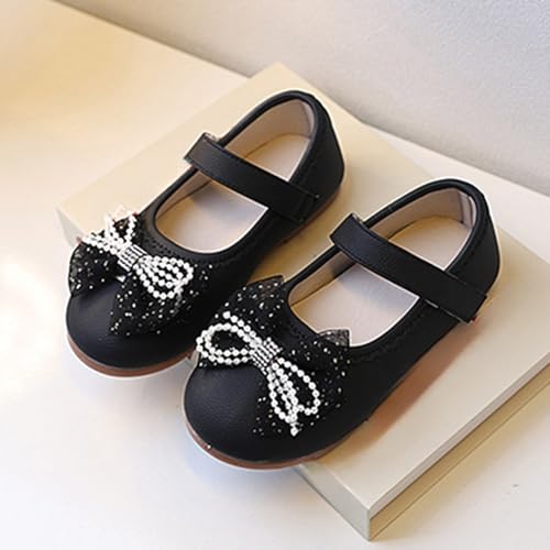 Girls Mary Jane Dress Shoes Non Slip School Ballet Lightweight Comfortable Soft Sole Flat Leather Shoes3