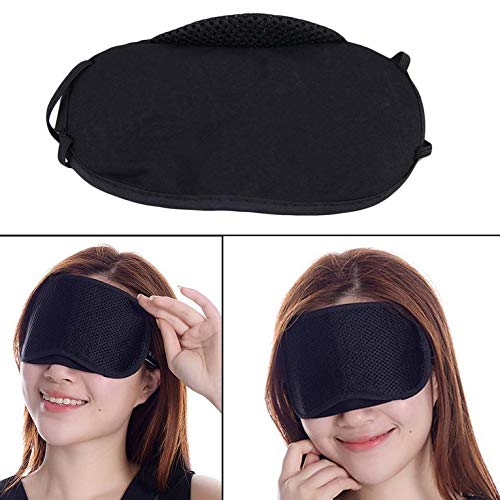 Fulshi Máscara de dormir confortável e super macia para os olhos com alça ajustável, o melhor auxíli