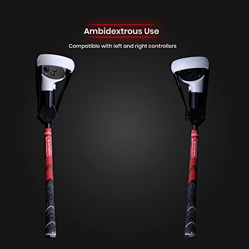 Deadeyevr Drivr - Vr Golf Club Handle Accessory (Red - Metal) #TOP4