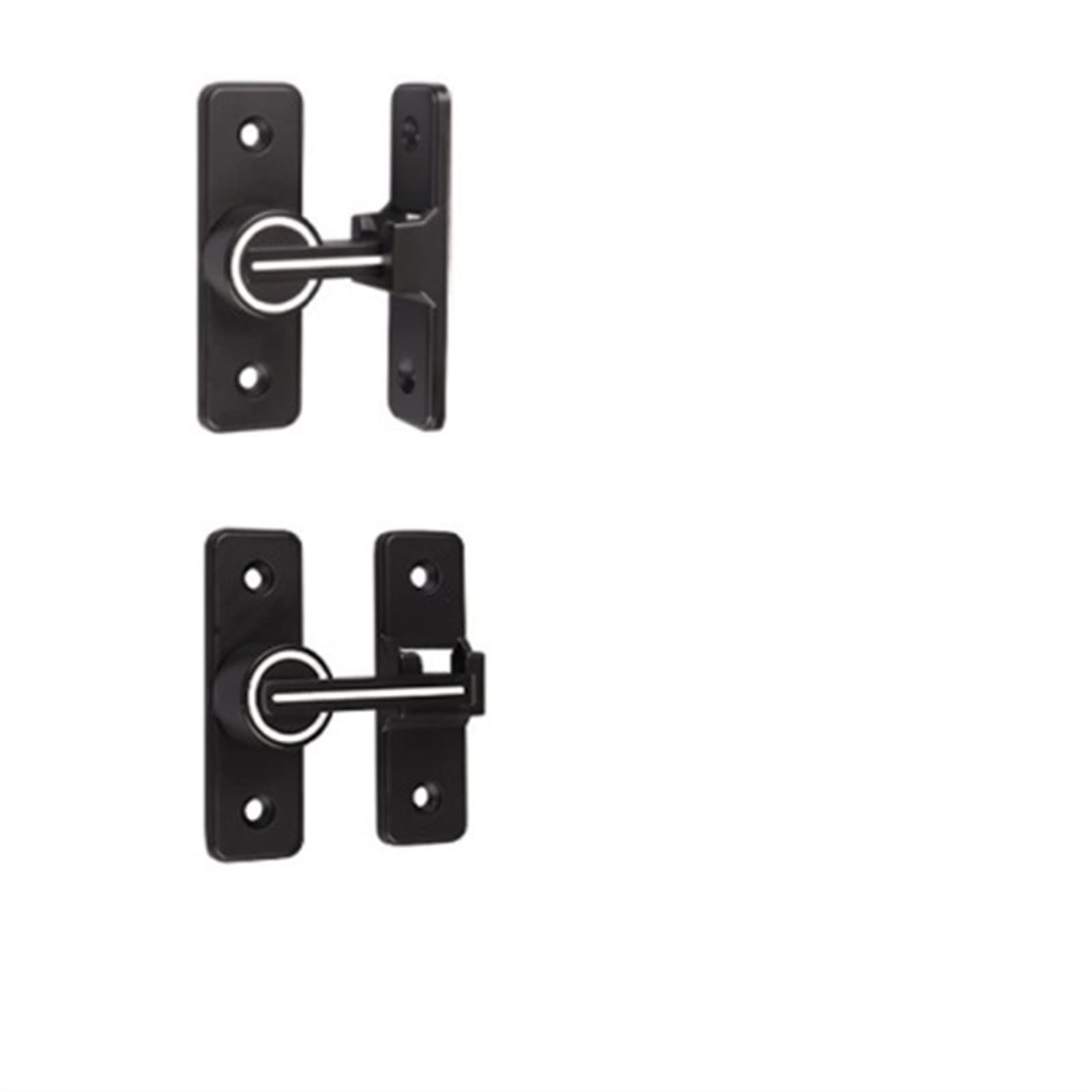 Moraillon loquet phosphorescent pour porte coulissante avec vision nocturne