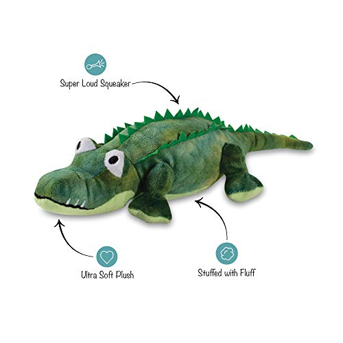 Juguete de peluche para mascotas Croc-A-Gator miniatura 2