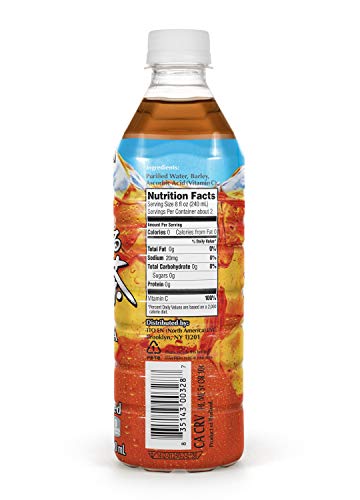 Ito En (Mugicha) Barley Tea, Unsweetened, Caffeine Free, 16.9 Ounce (Pack of 12)
