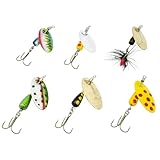 Panther Martin PMIS6 Inline Swivel Spinners Fishing Lure Kit - Assorted - Pack of 6