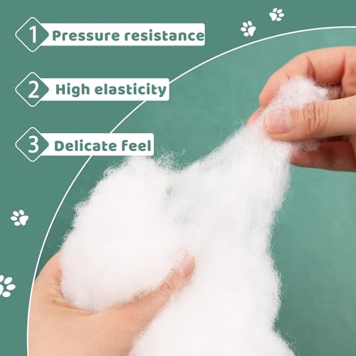 Image of Soft 200 gm Fiber Polyester Synthetic Cotton Filling