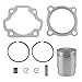 FLYPIG Piston Rings Gasket Pin Kit Set for Yamaha PW80 PW 80 PY80 YZinger 80 YZ80 Dirt Bike 1983-2006