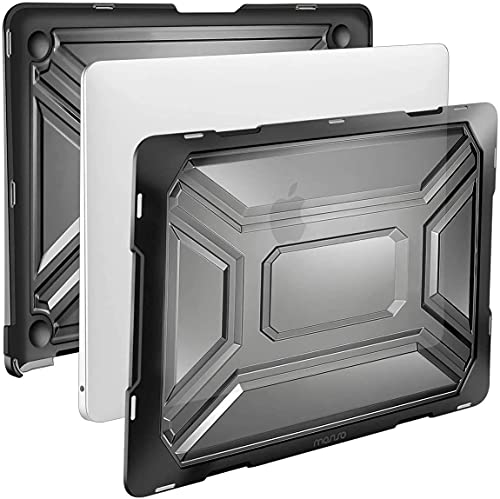 MOSISO MacBook Air 13 inch Case 2020 Release A2337 M1 A2179, Heavy Duty Plastic Hard Shell with TPU Bumper & Keyboard Cover Only Compatible with MacBook Air 13 inch with Retina Display, Black by MOSISO - Image 2