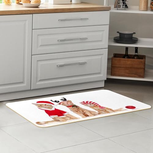 Alfombrillas de cocina de alta calidad con base texturizada y tejido resistente 7