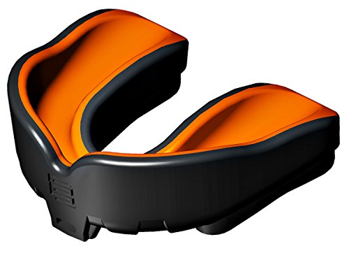 Ignis Convertible Mundschutz, Black Granite / Molten Orange, erwachsenengröße