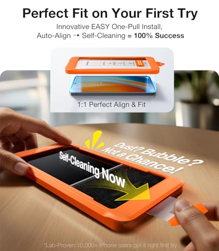 Image of UltraGlass TOP 9H+ Armor for Samsung Galaxy S26+ Plus Screen Protector [NO.1 Military Grade Protection] S26+ Plus Screen Protector Tempered Glass 26 Plus Case Friendly, One Pull Install, 2 Pack