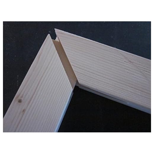 Marco de madera para lienzo, marco completo para fotos de 40 x 50 cm