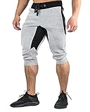 Alta calidad: este pantalón corto de verano casual con superficie lisa puede proteger tu piel de los rayos del sol. Pantalones de longitud capri cuenta con puños acanalados.