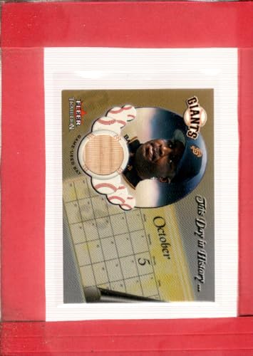 2002 Fleer Tradition This Day in History #2 DH Barry Bonds