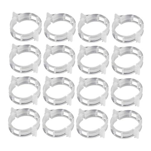 GARIOUANS 300個 園芸用クライミング植物サポートクリップ 柔軟で耐久性がある支柱固定器 家菜園用植物固定クリップ 茎 苗木をしっかり支え成