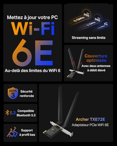 TP LINK Archer TXE72E - vue 7