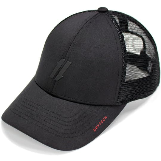 Image of King & Fifth Performance Trucker Hat for Men, Men's Workout Hat, Black, S /M