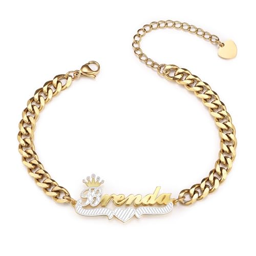 Bracelet personnalisé femme ajustable résolvant le problème de taille