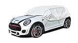 Z4L Autoabdeckung Halbgarage für Winter Sommer Herbst Scheibenabdeckung ML geeignet für Mini Countryman I Bj. ab 2010