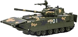 1:50 Scale Armored Amphibian Vehicles Die-Cast Model Tanks with Lights and Music Army Gifts for Boys Toddlers(Green)