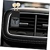 TOPBATHY Car Air Freshener Vent Clip Modern Perfume Bottle Diffuser for Compatibility Aesthetic Decor Stylish Scent Vial for All Vehicle Types Enhances Interior with Fresh Aroma #4