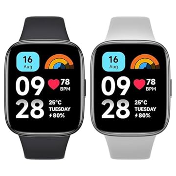 Xiiaomii-Redmi Watch 3 Active display LCD, freqüência cardíaca, sangue, oxigênio, freqüência cardíaca, Bluetooth, chamada de voz, mais de 100 modos esportivos, 1,83 polegadas, [Estreia mundial] PRETO