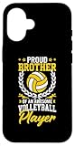 Photo Gallery custodia per iphone 16 grafica divertente per allenatore sportivo con scritta "orgoglioso fratello di pallavolo" Photo Gallery custodia per iphone 16 grafica divertente per allenatore sportivo con scritta "orgoglioso fratello di pallavolo"