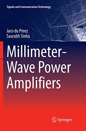 Millimeter-Wave Power Amplifiers (Signals and Communication Technology)