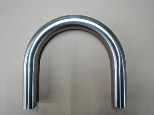 Preisvergleich Produktbild Edelstahl Schweißbogen 180° Grad V2A 42,4 mm