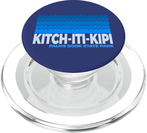 Kitch-Iti-Kipi MI - Parc de Livres Kitch-Iti-Kipi Palms Michigan PopSockets PopGrip pour MagSafe